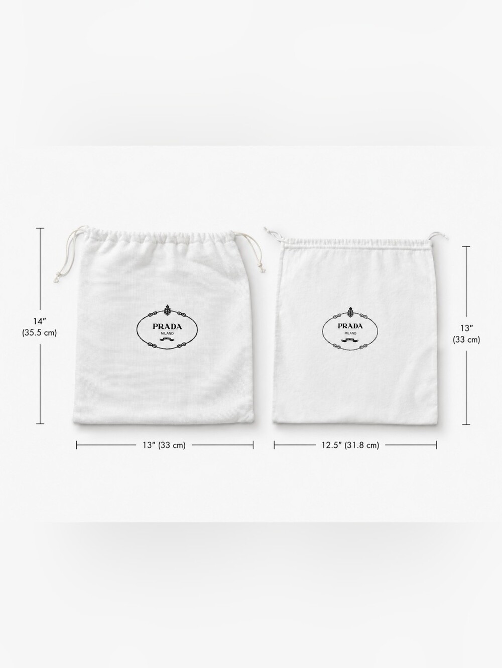 Prada Milano Dust Bag Set - Picture 3 of 9